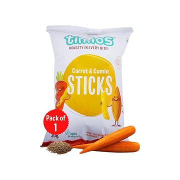 Timios Carrot & Cumin Sticks Snack